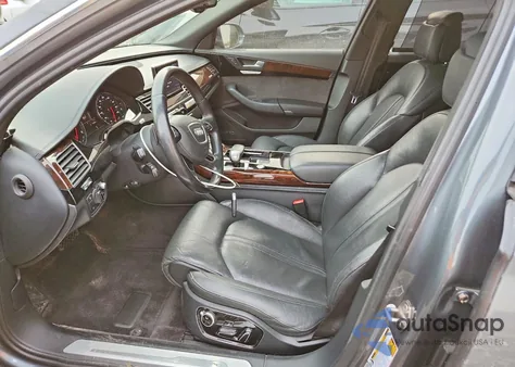 2016 Audi A8 L Quattro из США, поврежденный, VIN WAU34AFDXGN010692